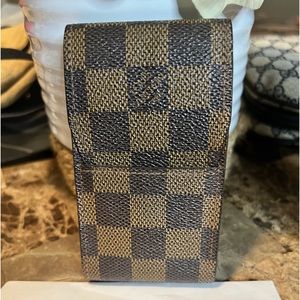 Louis Vuitton Damier ebene Etui cigarette case